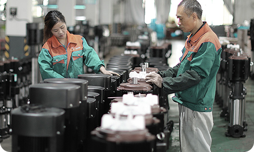 13000㎡ Factory area, producing over 6 million pumps annually